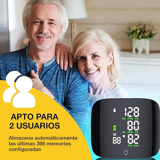 Tensiómetro Digital de Muñeca con Voz