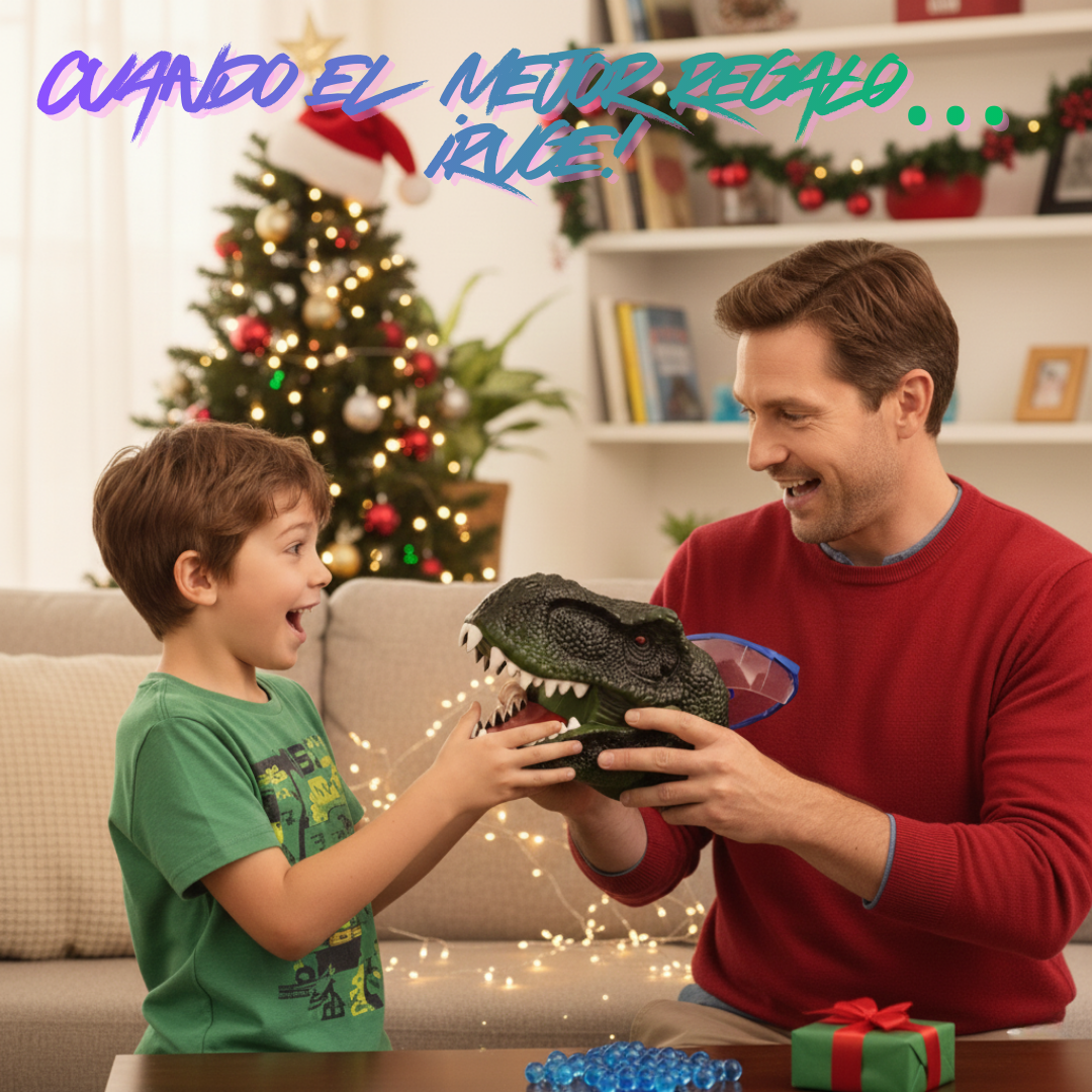 Dino Strike Air - Lanzador Bolas de hidrogel