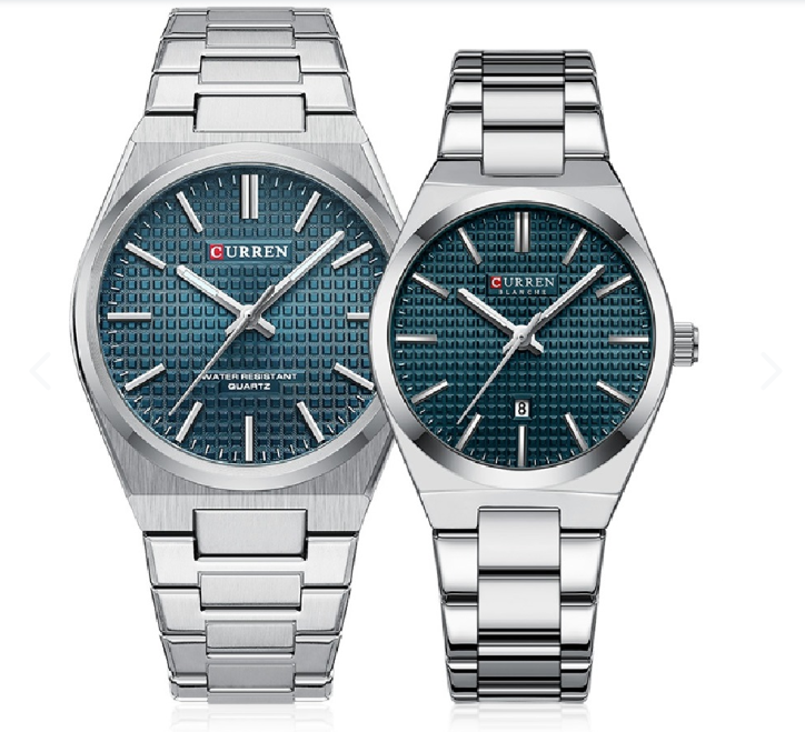 Reloj Curren 8439 para Parejas – Estilo, elegancia y conexión en cada momento.