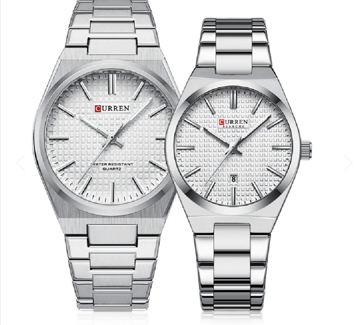 Reloj Curren 8439 para Parejas – Estilo, elegancia y conexión en cada momento.