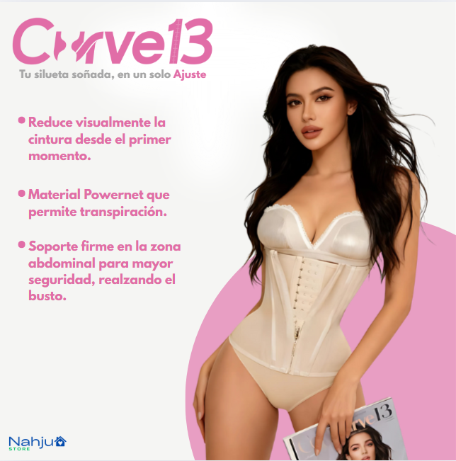 Cinturilla Reloj de Arena 13 Varillas - Curve 13 + Regalo Gel Reductor