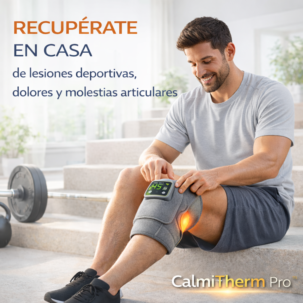 CalmiThermPro™ - Rodillera Térmica Digital -