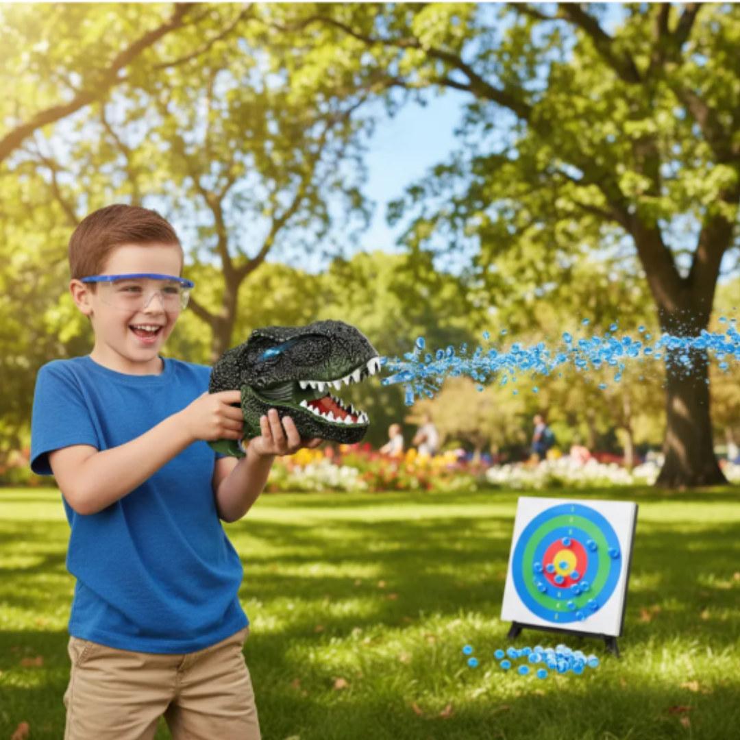 Dino Strike Air - Lanzador Bolas de hidrogel