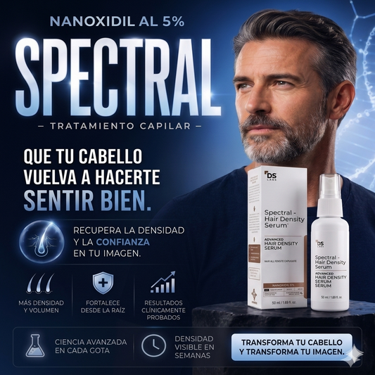 SPECTRAL -  Nanoxidil al 5% - Tratamiento Capilar