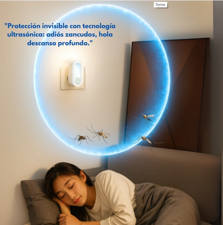 Repelente Ultrasónico Antimosquitos y Plagas🦟🛑🪳Oferta Paga 1, Lleva 2