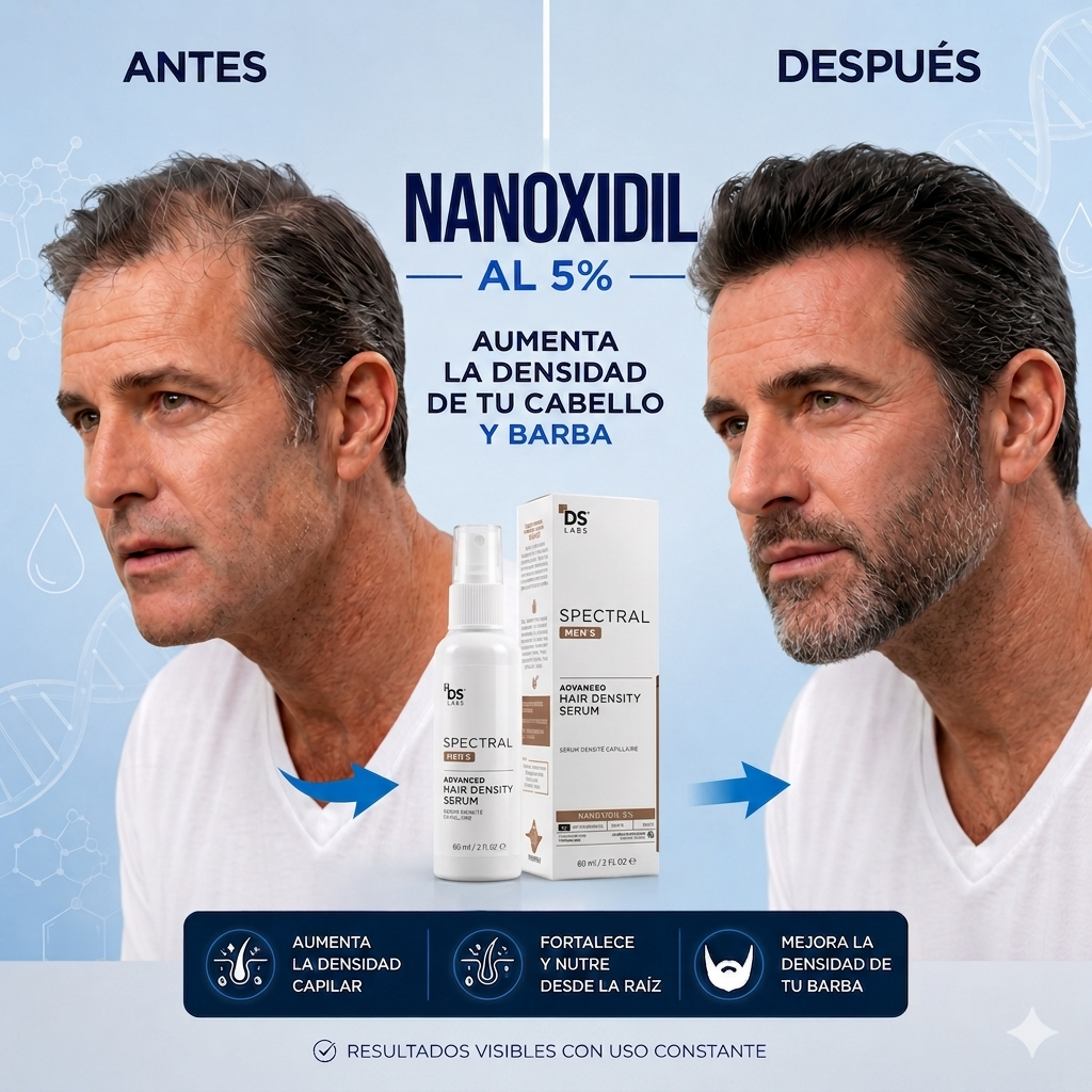 SPECTRAL -  Nanoxidil al 5% - Tratamiento Capilar