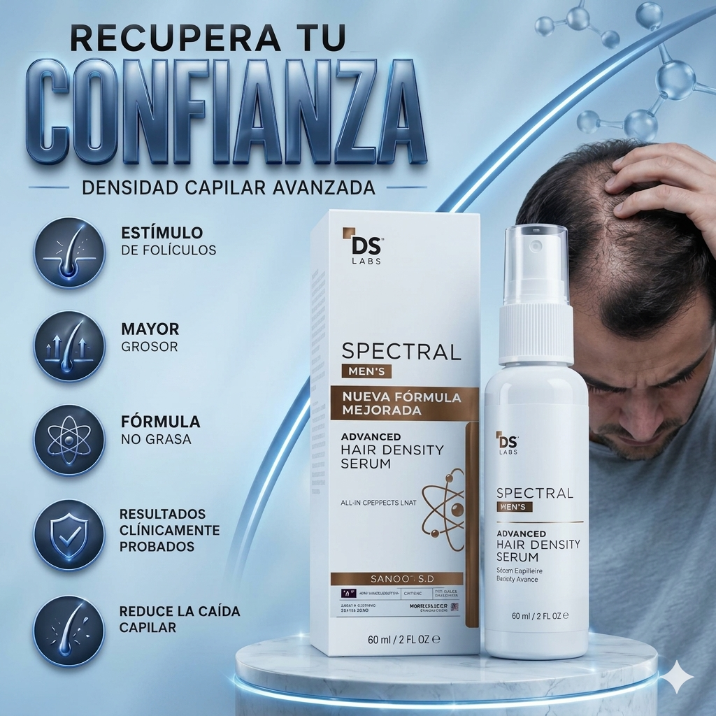 SPECTRAL -  Nanoxidil al 5% - Tratamiento Capilar