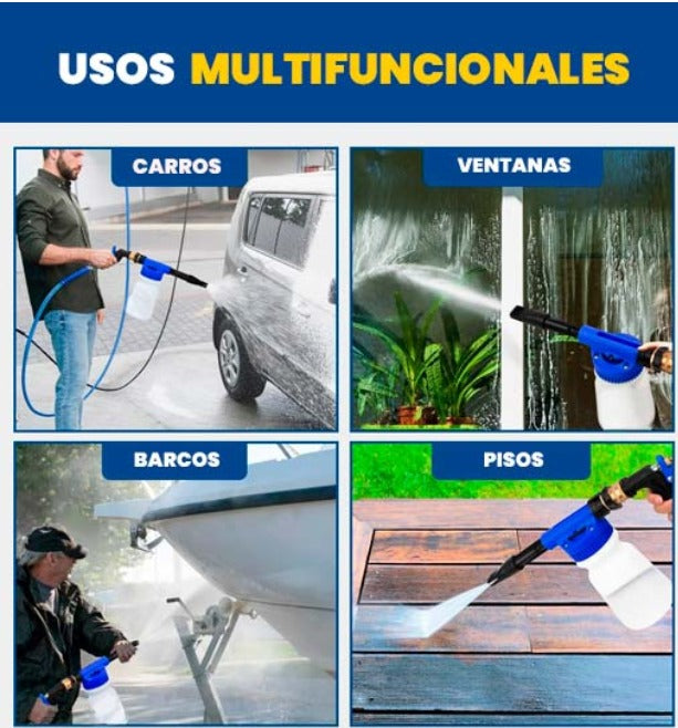Pistola a Presión Lava Autos- Motos Snow Foam🫧🚘