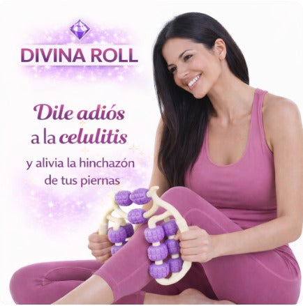 RODILLO MASAJEADOR ANTICELULITIS - DIVINA ROLL 🌸