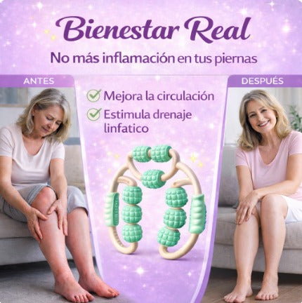 RODILLO MASAJEADOR ANTICELULITIS - DIVINA ROLL 🌸