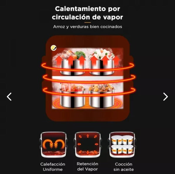 LONCHERA ELECTRICA - 🍚🥬ALIMENTOS CALIENTES Y SABOR CASERO🍝🍅