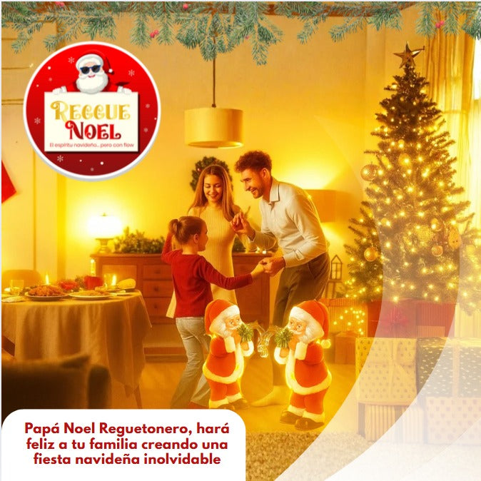 *RegueNoel - Papá Noel Reguetonero 🎅🏼🕶️