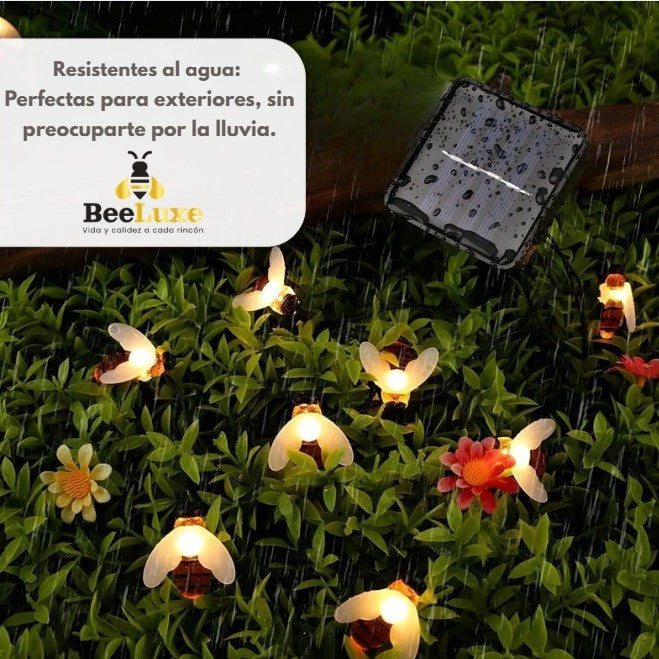 BeeLuxe - Instalacion Navideña De Abejas Led Solar 🐝🌲PAGA 1 - LLEVA 2