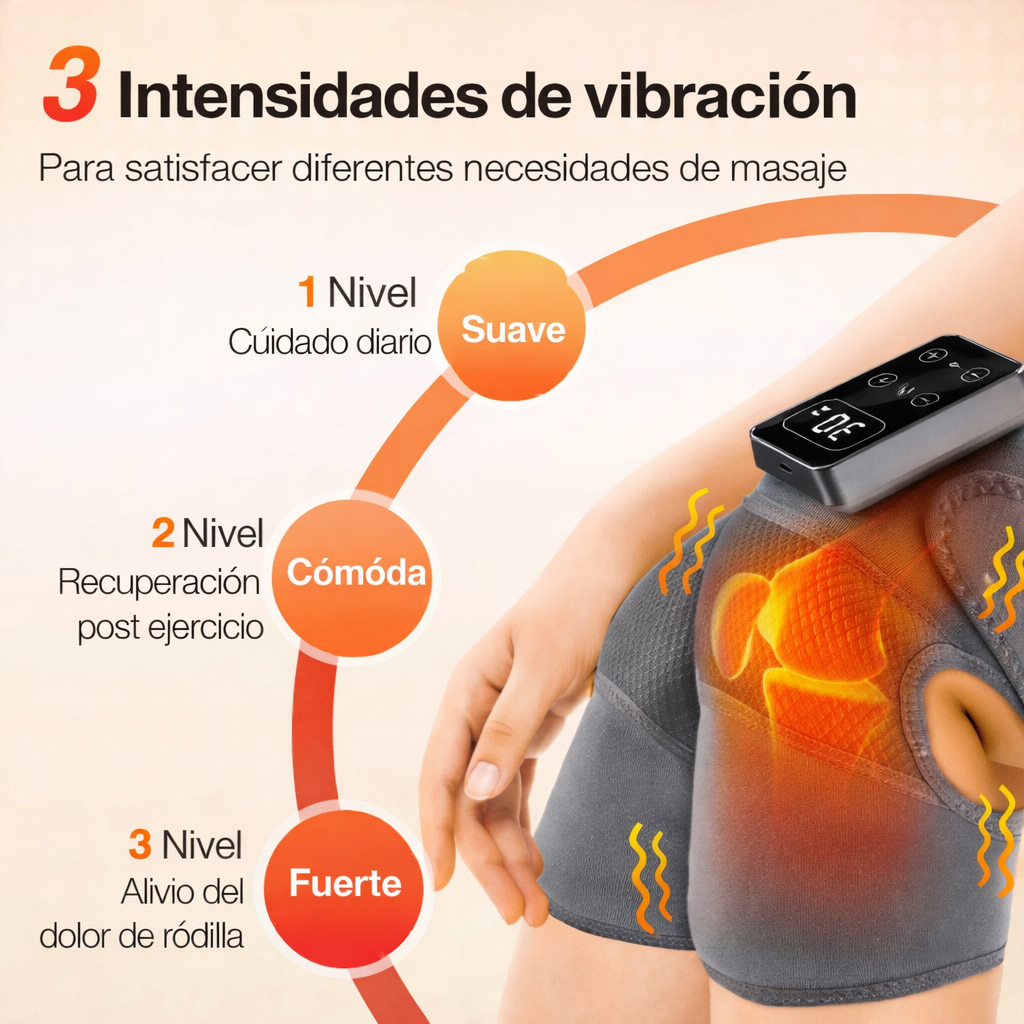 CalmiThermPro™ - Rodillera Térmica Digital -
