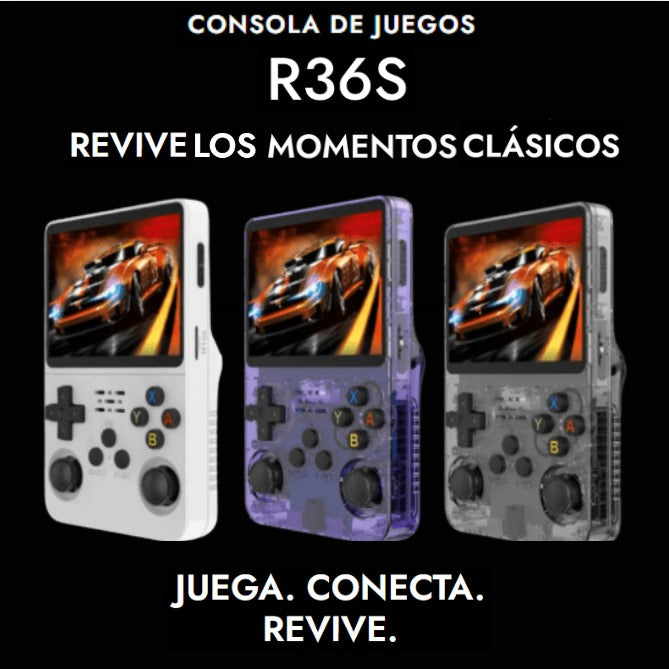 Retro Consola R36S Portátil