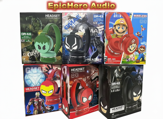 Diadema Infantil Superhéroes - EPIC HERO AUDIO