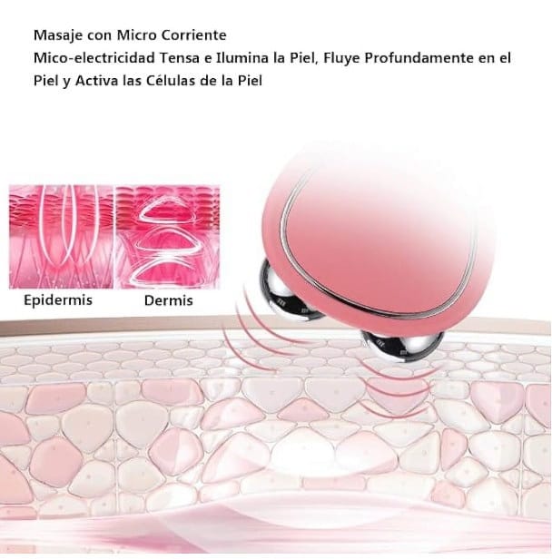 Masajeador Facial con Microcorriente