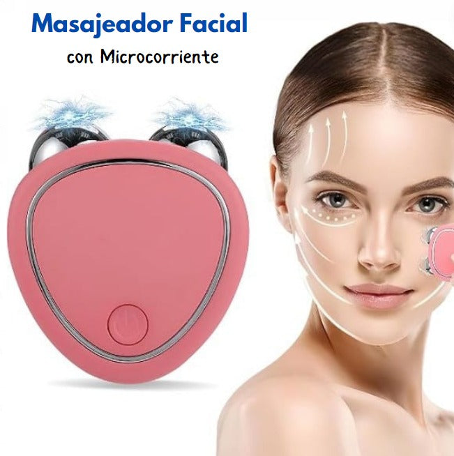 Masajeador Facial con Microcorriente