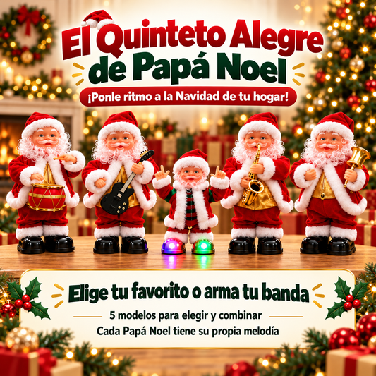 El Quinteto Alegre de Papá Noel🎄🎅🏻