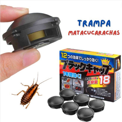 Trampa mata cucarachas