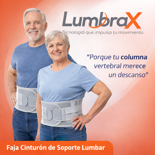*LumbraX - Faja Cinturón Soporte Lumbar, Corrector De Postura