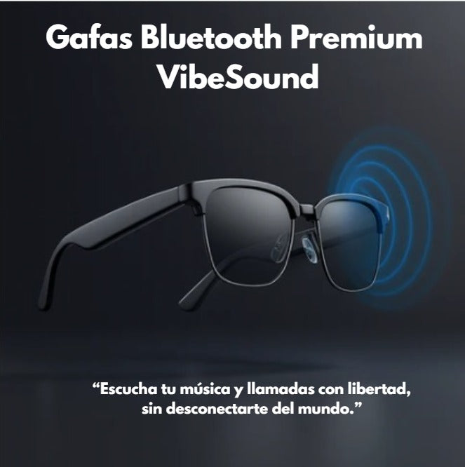 Gafas Bluetooth Premium - VibeSound™