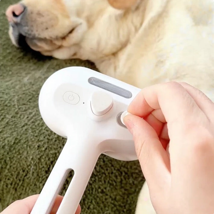 Cepillo Vaporizador para mascotas 🐶😺
