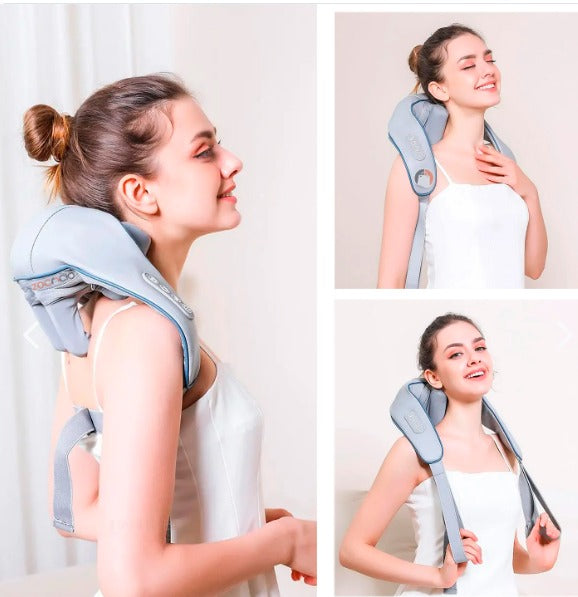 &FlexSage™ 3D- Masajeador Inteligente Cuello, Espalda y Piernas