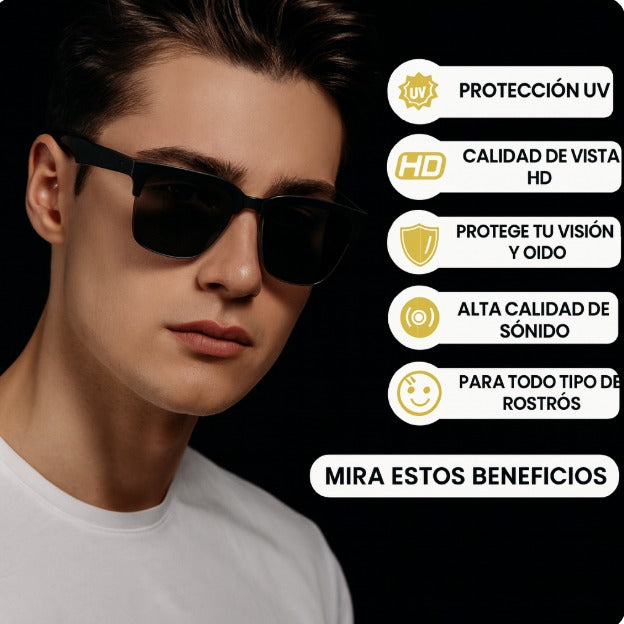 Gafas Bluetooth Premium - VibeSound™