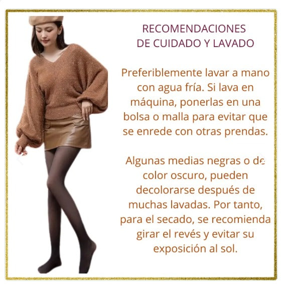 BodyGlow Tights - Medias Térmicas Traslúcidas
