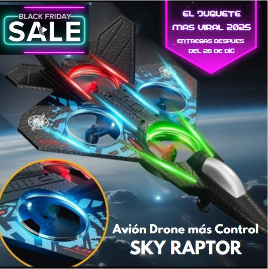 🎅🏻Avión Dron Control Remoto SKY RAPTOR