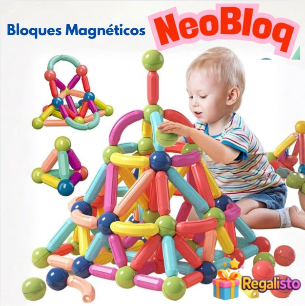 Juego De Bloques Magneticos NEOBLOQ