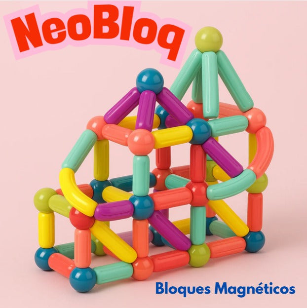 Juego De Bloques Magneticos NEOBLOQ