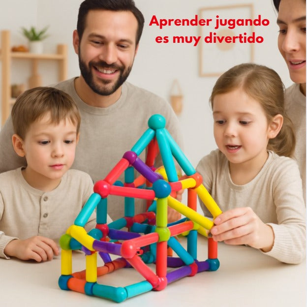 Juego De Bloques Magneticos NEOBLOQ