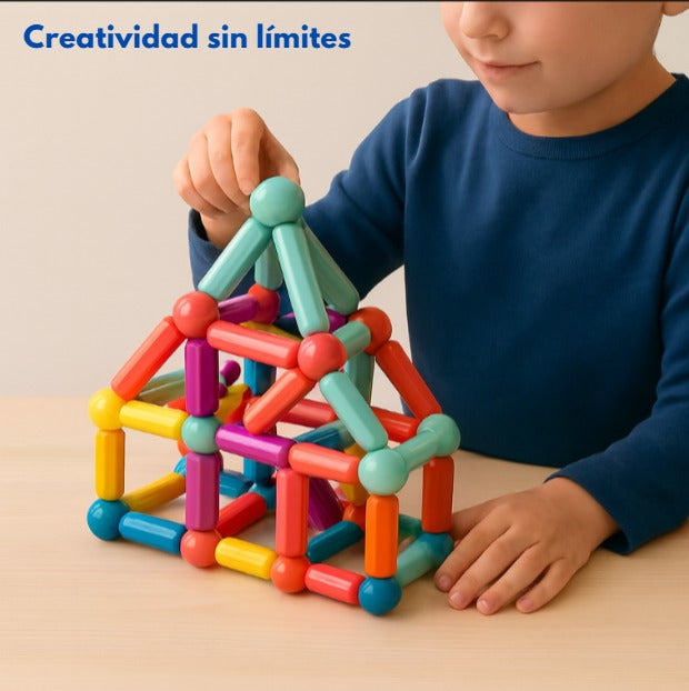 Juego De Bloques Magneticos NEOBLOQ