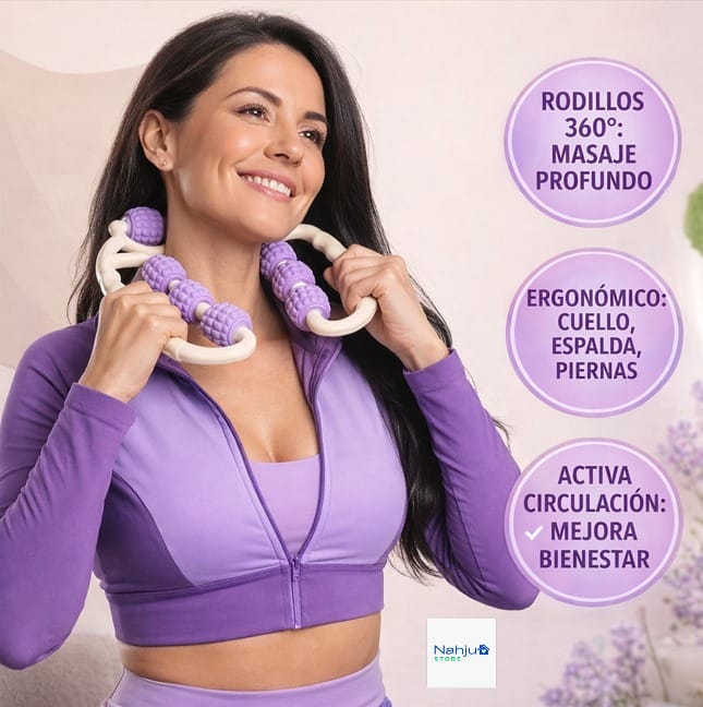 RODILLO MASAJEADOR ANTICELULITIS - DIVINA ROLL 🌸
