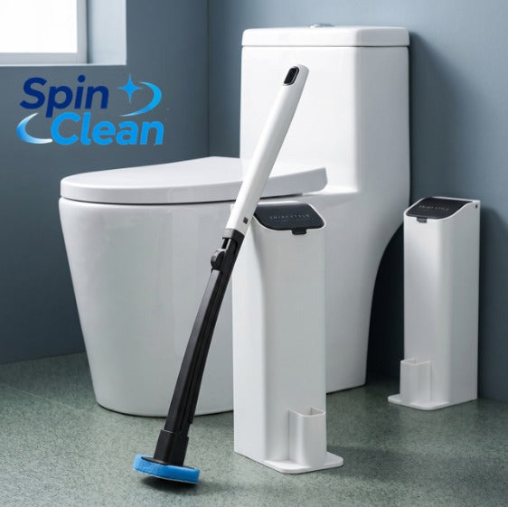 Escobilla para Baños Spin Clean® - La Original - con Esponjas Desechables