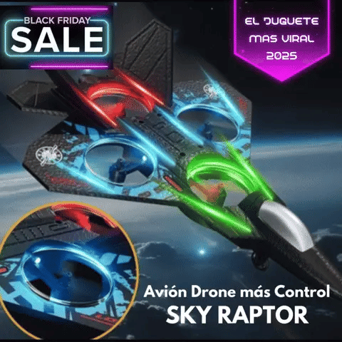 Avión Dron Control Remoto SKY RAPTOR