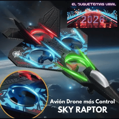 🎅🏻Avión Dron Control Remoto SKY RAPTOR